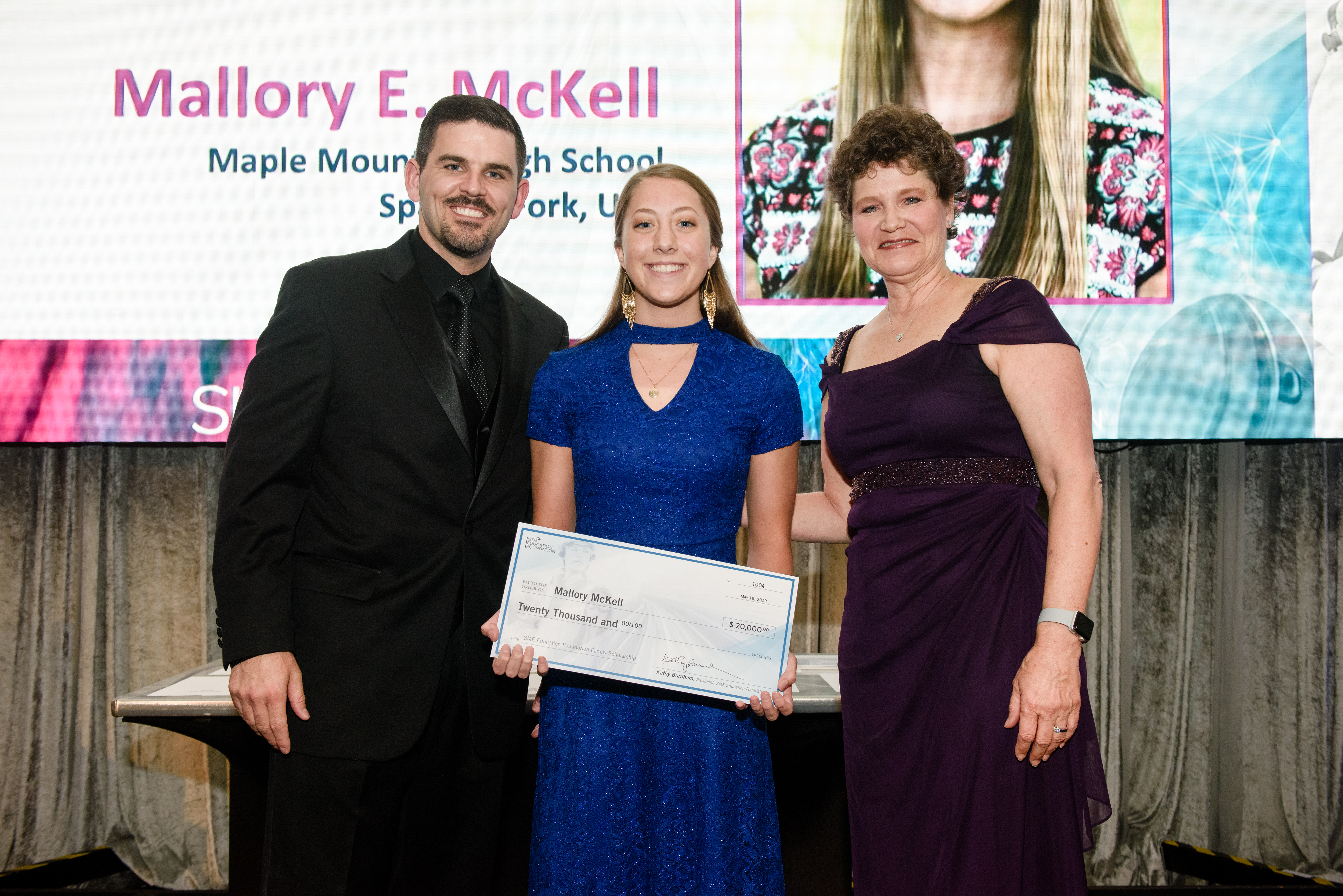2019 SME Gala Awards SME-EF Family Scholarship - Mallory E. McKell - Maple Mountain High School.jpg